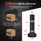 NNECW Punching Bag with Stand with Fillable Suction Cup Base for Adults