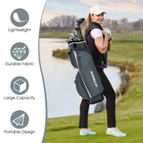 NNECW Golf Cart Bag with 14 Dividers for Outdoor Use