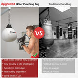 NNECW 45cm 50kg Water Punching Bag with Adjustable Metal Chain for Adults/Kids