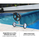 NNEDPE 500 Micron Solar Swimming Pool Cover 11m x 4.8m - Blue
