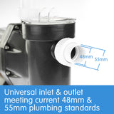 NNEDPE HydroActive Swimming Pool Water Pump - 1200W