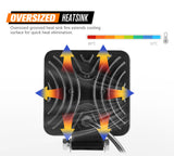 NNEDSZ 2x 4inch 80W Square LED Work Lights Bar CREE Spot Flood Reverse 4WD Ute Truck