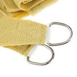 NNEDPE Wallaroo Triangle Shade Sail 7x7x7 - Sand