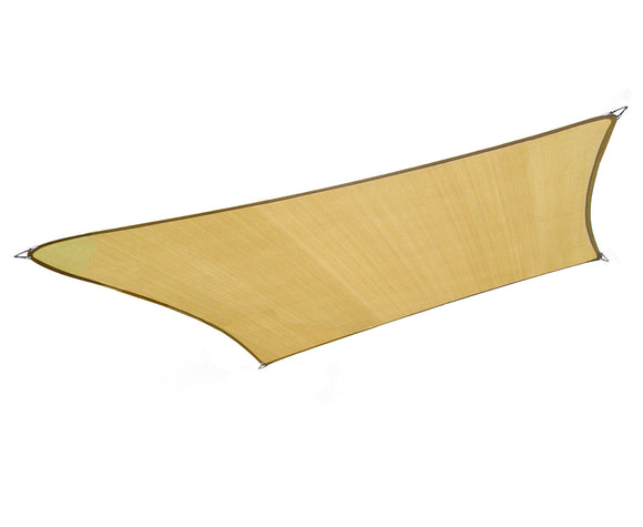 NNEDPE Wallaroo Square Shade Sail 5m x 5m - Sand