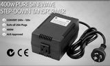NNEDPE Sinewave Step-Down Transformer: 240v to 120v, 400 watts (3.3 amps)