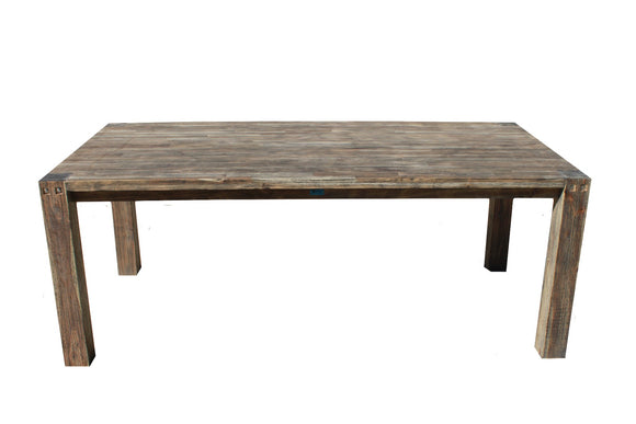 NNEDSZ 2 Metre Table Black Brush Finish