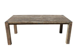 NNEDSZ 2 Metre Table Black Brush Finish