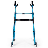 NNECW Lightweight Foldable Standard Walker for Senior &amp Elderly-Navy