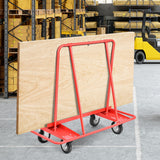 NNECW 350 kg Heavy-Duty Rolling Drywall Cart Dolly for Handling Wall Panels