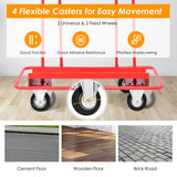 NNECW 350 kg Heavy-Duty Rolling Drywall Cart Dolly for Handling Wall Panels