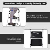 NNECW 2 Step Household Ladder with Anti-Slip Platform and Lightweight Portable Design for Home/Garden