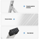 NNECW Aluminium Folding Hop Up Work Platform with Safety Locks