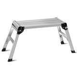 NNECW Aluminium Folding Hop Up Work Platform with Safety Locks
