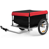 NNECW Bike Cargo Trailer with Folding Frame & Quick Release Wheels