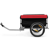 NNECW Bike Cargo Trailer with Folding Frame & Quick Release Wheels