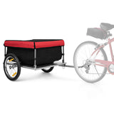 NNECW Bike Cargo Trailer with Folding Frame & Quick Release Wheels