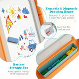 NNECW Art Easel with Height Adjustable Magnetic Whiteboard  for Toddlers
