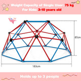 NNECW Kids Geometric Dome Climber with Grip for 3-10 Years Old