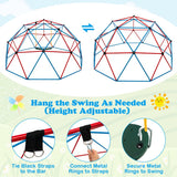 NNECW 3m Geometric Dome Climber with Swing for Kids