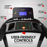 NNEDPE Powertrain V100 Foldable Treadmill Auto Incline Home Gym Cardio