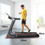 NNEDPE Powertrain V100 Foldable Treadmill Auto Incline Home Gym Cardio