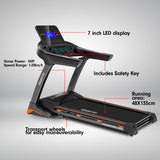NNEDPE Powertrain V100 Foldable Treadmill Auto Incline Home Gym Cardio