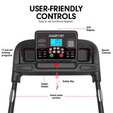 NNEDPE Powertrain K100 Electric Treadmill Foldable Home Gym Cardio Machine