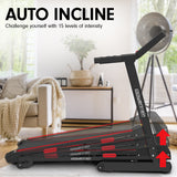 NNEDPE Powertrain K200 Electric Treadmill Folding Home Gym Running  Machine