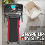 NNEDPE Powertrain K200 Electric Treadmill Folding Home Gym Running  Machine