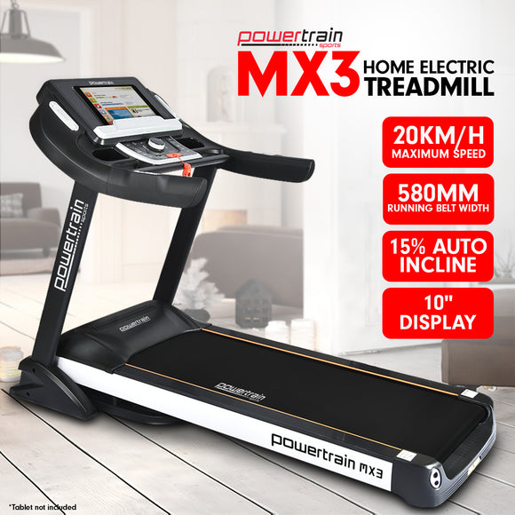 NNEDPE Powertrain MX3 Treadmill Performance Home Gym Cardio Machine