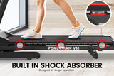 NNEDPE Powertrain V30 Foldable Treadmill Manual Incline Home Gym Cardio