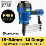NNEDPE 14 Gauge Nailer Wood to Concrete Finish Air Nail Gun