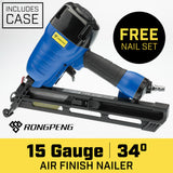 NNEDPE Finishing Nailer 34 degree Air Nail Gun