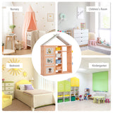 NNECW Kids Costume Pretend Dresser Storage Closet-Pink