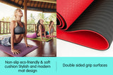 NNEDPE Powertrain Eco Friendly TPE Yoga Exercise Mat - Orange
