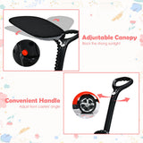 NNECW Licensed Bentley Kids Ride On Push Car with Canopy-Red