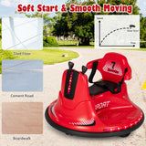 NNECW Electric Bumper Car with Built-in Music for Kids-Red