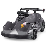 NNECW Kids Electric Go Kart with Remote Control for 3+ Years Old-Black