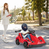 NNECW Kids Electric Go Kart with Remote Control for 3+ Years Old-Red