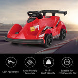 NNECW Kids Electric Go Kart with Remote Control for 3+ Years Old-Red