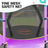 NNEDPE Kahuna Mini 4.5ft Trampoline Blue Purple
