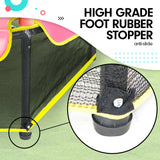 NNEDPE Kahuna Mini 4.5 ft Trampoline Green Pink