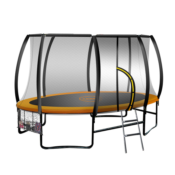 NNEDPE Kahuna Trampoline 8 ft x 14ft Oval Outdoor - Orange