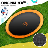 NNEDPE Kahuna Trampoline 8 ft x 14ft Oval Outdoor - Orange