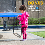 NNEDPE Kahuna Trampoline 6 ft x 9 ft Rectangular Outdoor - Rainbow