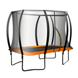 NNEDPE Kahuna Trampoline 8 ft x 11 ft Rectangular Outdoor - Orange