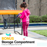 NNEDPE Kahuna Trampoline 8 ft x 11 ft Rectangular Outdoor - Orange