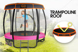 NNEDPE Kahuna Trampoline 6ft with Roof - Pink