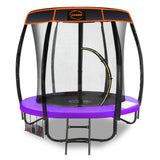 NNEDPE Kahuna Trampoline 6ft with  Roof Cover - Purple