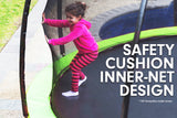 NNEDPE Kahuna Classic 6ft Trampoline Reversible Pad Purple Green